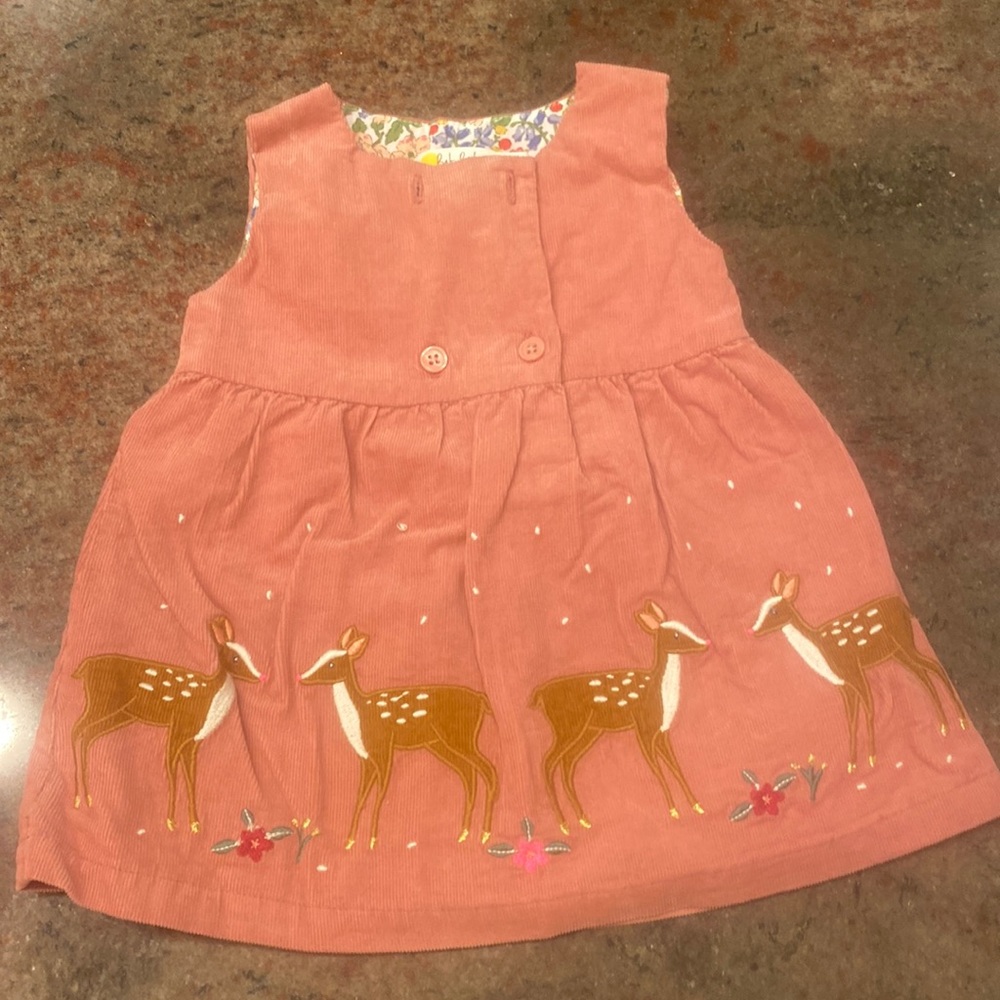 Baby Boden Deer Dress